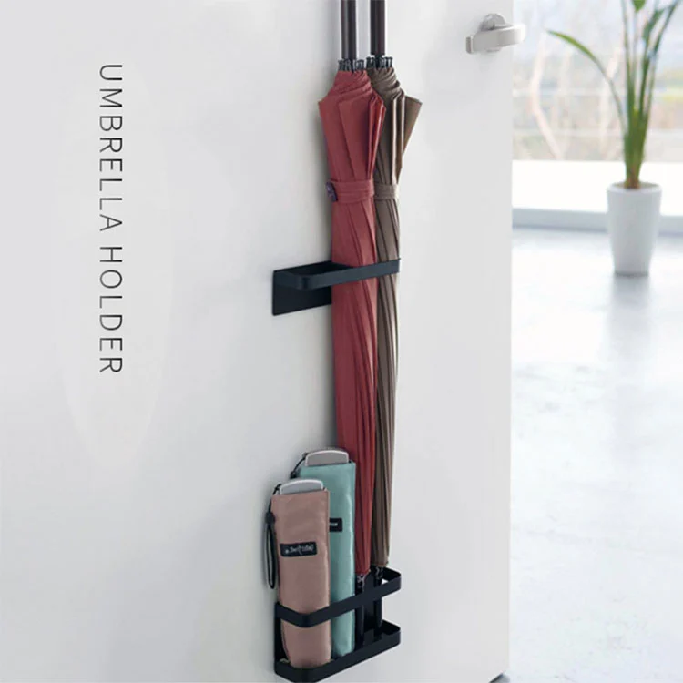 Стоящи водоустойчиви държачи за чадъри отстрани на вратата