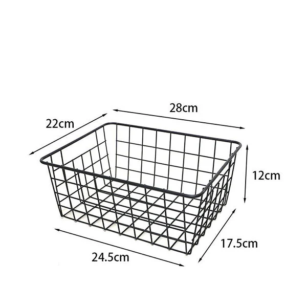Multi Functional Metal Storage Baskets